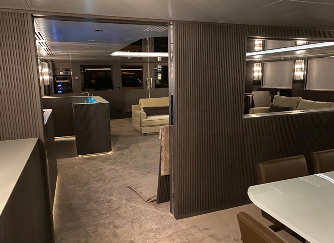 interni yacht gius design